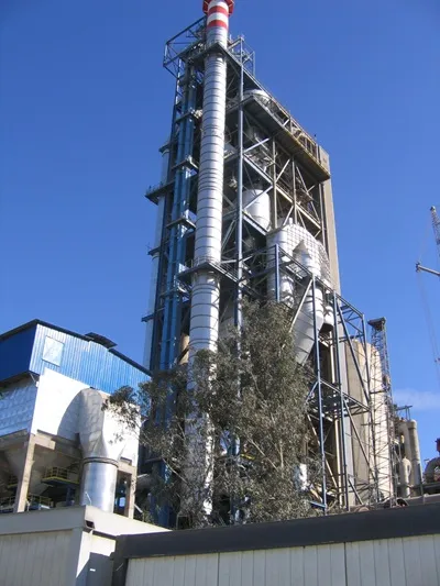 Chantier de montage réfractaire EMRIG
